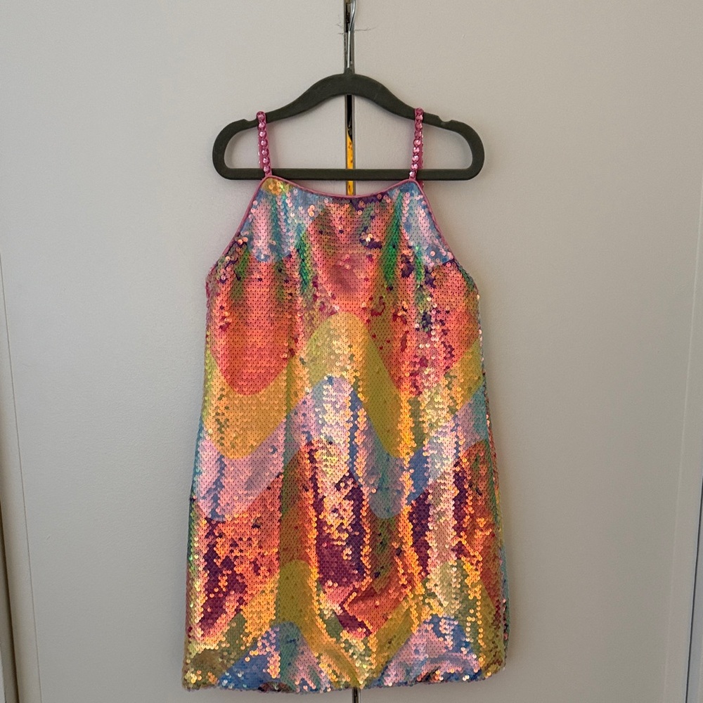 Lola + The Boys Multicolor Sequin Dress